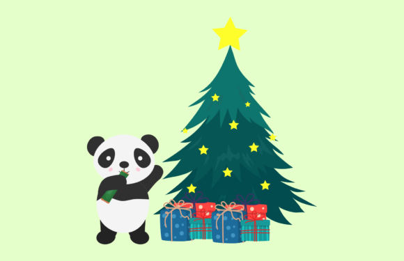 Christmas Animal Cute Illustration Art for Branding and Marketing