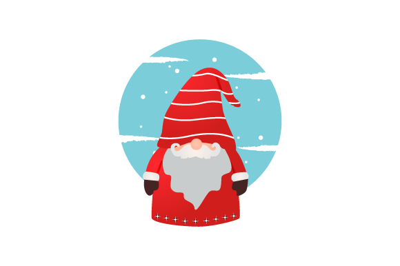 Illustration Christmas Gnomes Design 01 for Handmade Creations